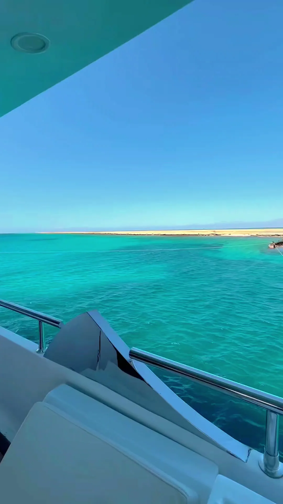 View from the yacht