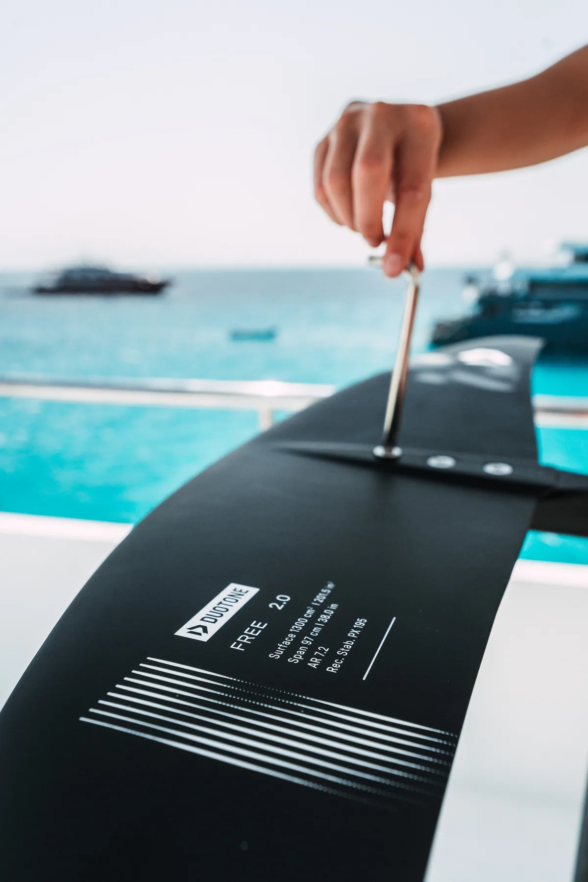 Open-water wingfoil