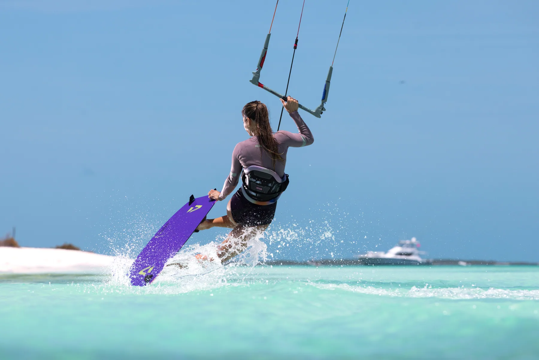 Remote kite water