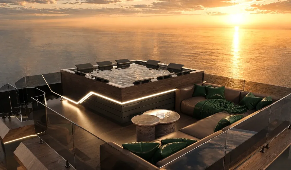 Black Panther jacuzzi lounge